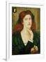 The Lady Prays-Desire (W/C and Gold Paint on Paper)-Marie Spartali Stillman-Framed Giclee Print