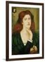 The Lady Prays-Desire (W/C and Gold Paint on Paper)-Marie Spartali Stillman-Framed Giclee Print