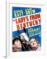 The Lady's from Kentucky - Movie Poster Reproduction-null-Framed Photo