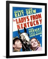 The Lady's from Kentucky - Movie Poster Reproduction-null-Framed Photo