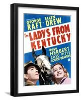 The Lady's from Kentucky - Movie Poster Reproduction-null-Framed Photo