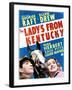 The Lady's from Kentucky - Movie Poster Reproduction-null-Framed Photo