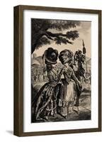 The Lady's Magazine frontispiece 1780-Robert Dighton-Framed Giclee Print