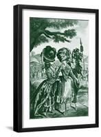The Lady's Magazine frontispiece 1780-Robert Dighton-Framed Giclee Print
