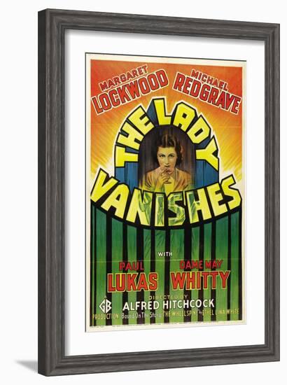 The Lady Vanishes, 1938, Directed by Alfred Hitchcock-null-Framed Giclee Print