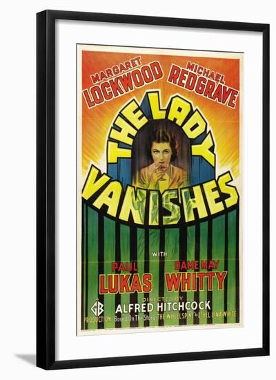 The Lady Vanishes, 1938, Directed by Alfred Hitchcock-null-Framed Giclee Print