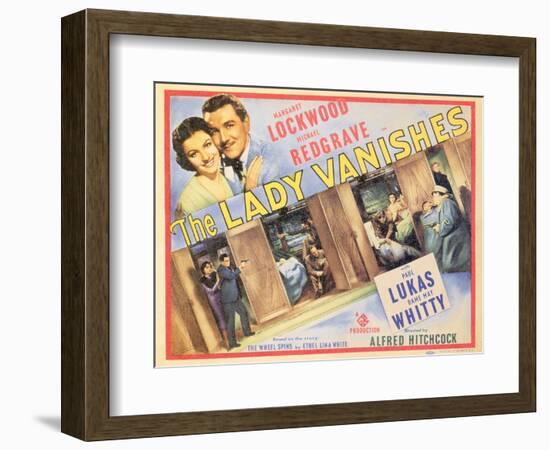 The Lady Vanishes, 1938-null-Framed Art Print