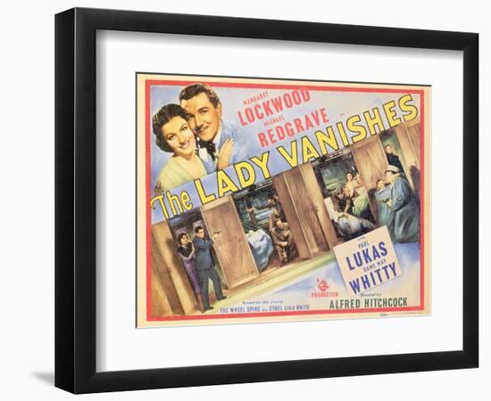 The Lady Vanishes, 1938-null-Framed Art Print