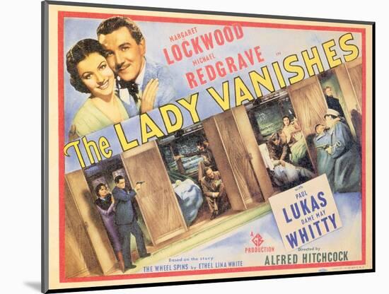 The Lady Vanishes, 1938-null-Mounted Art Print