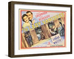The Lady Vanishes, 1938-null-Framed Art Print