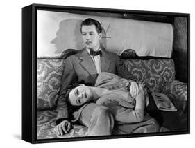 The Lady Vanishes, Michael Redgrave, Margaret Lockwood, 1938-null-Framed Stretched Canvas