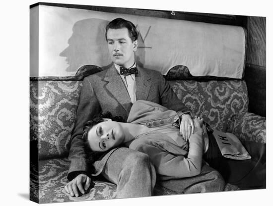 The Lady Vanishes, Michael Redgrave, Margaret Lockwood, 1938-null-Stretched Canvas