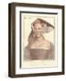 The Lady Vaux-Hans Holbein the Younger-Framed Giclee Print