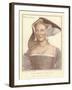 The Lady Vaux-Hans Holbein the Younger-Framed Giclee Print