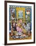 The Lady Who Loves Dogs-Bill Bell-Framed Giclee Print