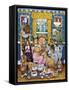 The Lady Who Loves Dogs-Bill Bell-Framed Stretched Canvas