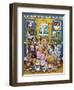 The Lady Who Loves Dogs-Bill Bell-Framed Giclee Print