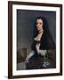 The Lady with a Fan, C1630-1650-Diego Velazquez-Framed Premium Giclee Print