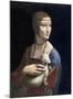 The Lady with an Ermine, ca. 1490-Leonardo Da Vinci-Mounted Giclee Print