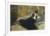 The Lady with Fans, 1873-Edouard Manet-Framed Giclee Print