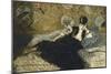 The Lady with Fans, 1873-Edouard Manet-Mounted Giclee Print