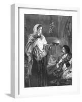 The Lady with the Lamp, C1880-null-Framed Giclee Print