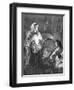 The Lady with the Lamp, C1880-null-Framed Giclee Print