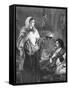 The Lady with the Lamp, C1880-null-Framed Stretched Canvas