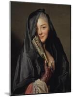 The Lady with the Veil (The-Alexander Roslin-Mounted Giclee Print