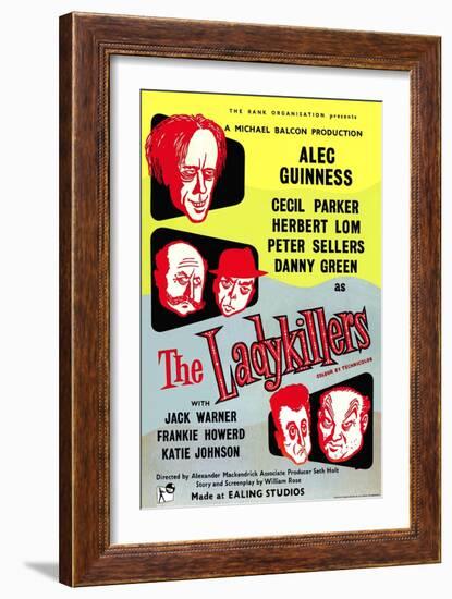 The Ladykillers, 1955-null-Framed Giclee Print