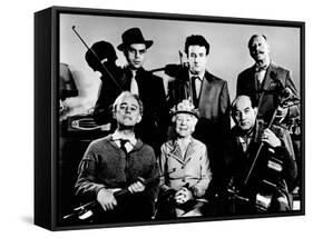 The Ladykillers, Alec Guinness, Herbert Lom, Katie Johnson, Peter Sellers, Danny Green, 1955-null-Framed Stretched Canvas