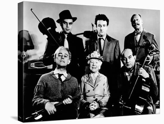 The Ladykillers, Alec Guinness, Herbert Lom, Katie Johnson, Peter Sellers, Danny Green, 1955-null-Stretched Canvas