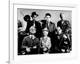 The Ladykillers, Alec Guinness, Herbert Lom, Katie Johnson, Peter Sellers, Danny Green, 1955-null-Framed Photo