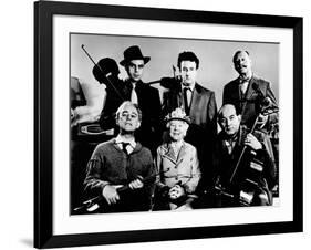 The Ladykillers, Alec Guinness, Herbert Lom, Katie Johnson, Peter Sellers, Danny Green, 1955-null-Framed Photo