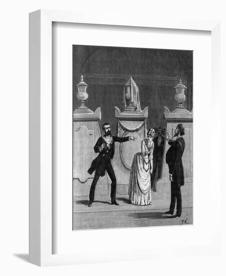 The Ladys Lodge - Palladium Rite-null-Framed Art Print