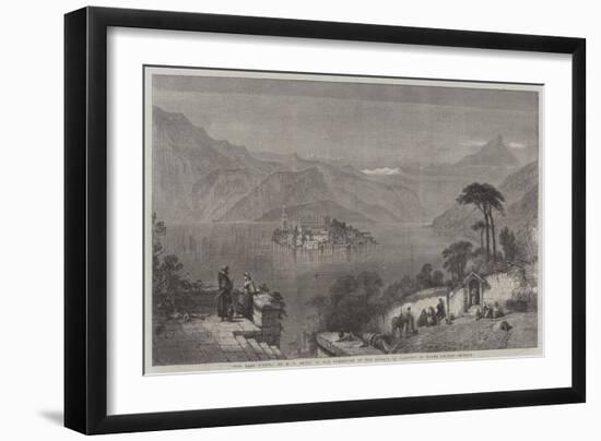 The Lago D'Orta-William C. Smith-Framed Giclee Print