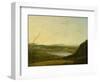 The Lago Di Agnano, C.1752-Richard Wilson-Framed Giclee Print