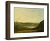 The Lago Di Agnano, C.1752-Richard Wilson-Framed Premium Giclee Print