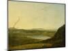 The Lago Di Agnano, C.1752-Richard Wilson-Mounted Premium Giclee Print