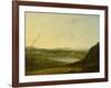 The Lago Di Agnano, C.1752-Richard Wilson-Framed Giclee Print