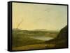 The Lago Di Agnano, C.1752-Richard Wilson-Framed Stretched Canvas