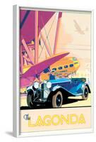 The Lagonda-Brian James-Framed Art Print