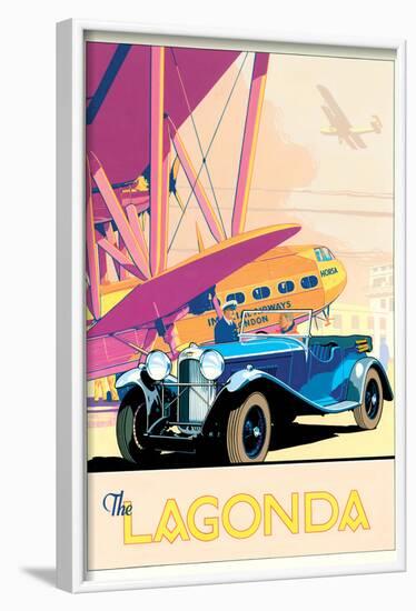 The Lagonda-Brian James-Framed Art Print