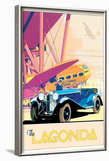 The Lagonda-Brian James-Framed Art Print