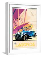 The Lagonda-Brian James-Framed Art Print