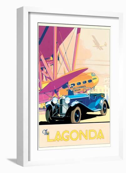 The Lagonda-Brian James-Framed Art Print