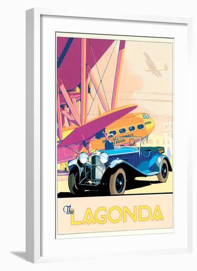 The Lagonda-Brian James-Framed Art Print