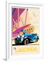 The Lagonda-Brian James-Framed Art Print