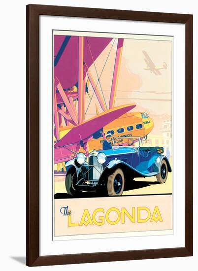 The Lagonda-Brian James-Framed Art Print