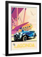 The Lagonda-Brian James-Framed Art Print